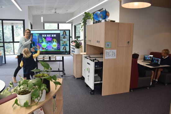 Curl Curl Public School successfully implementing blended learning, collaborating and connecting students in real time